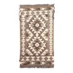Alfombra Kilim Maimana Gris 0,55x0,95 M