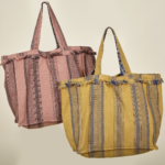 Bolso Capri  Rayas Rosa