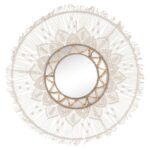 Espejo Macrame Blanco
