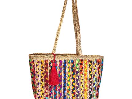 Shopper jute Tejido Mano 40x30 Cm