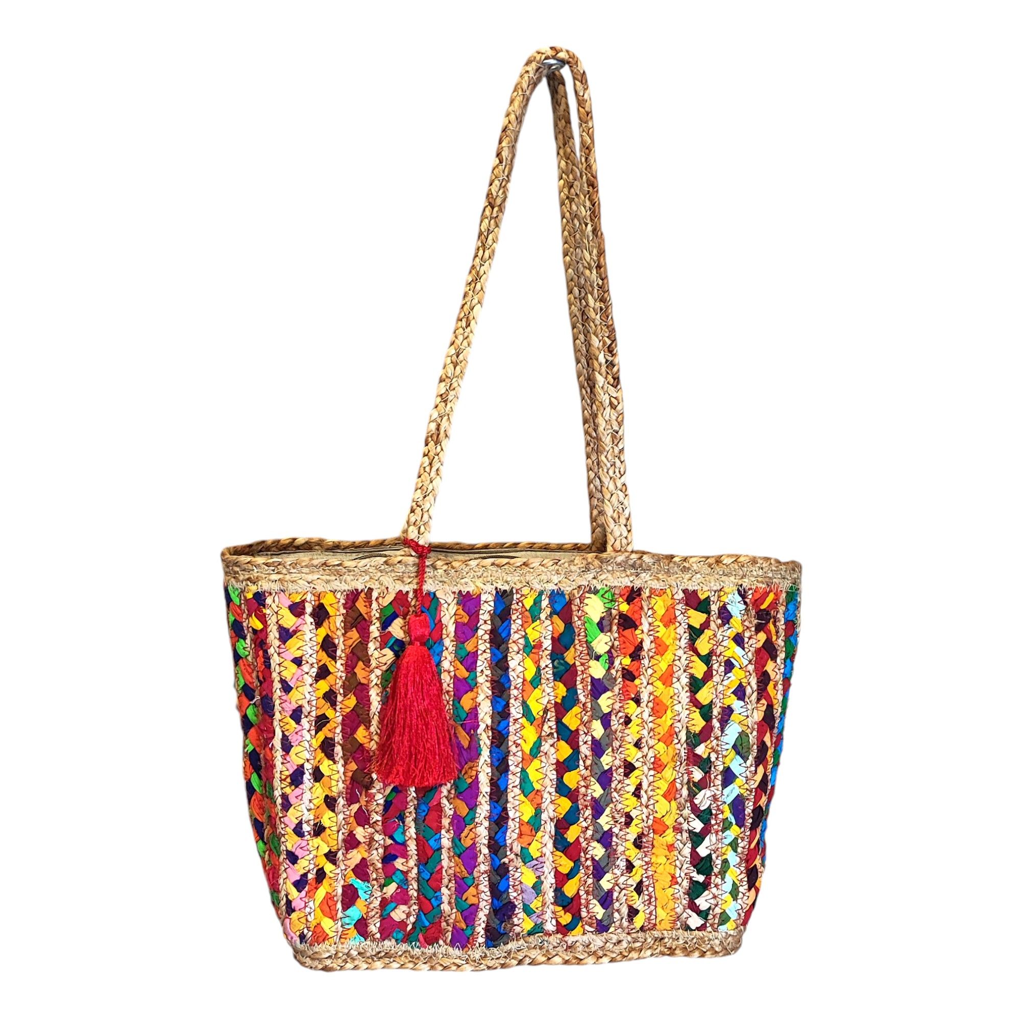 Shopper jute Tejido Mano 40x30 Cm