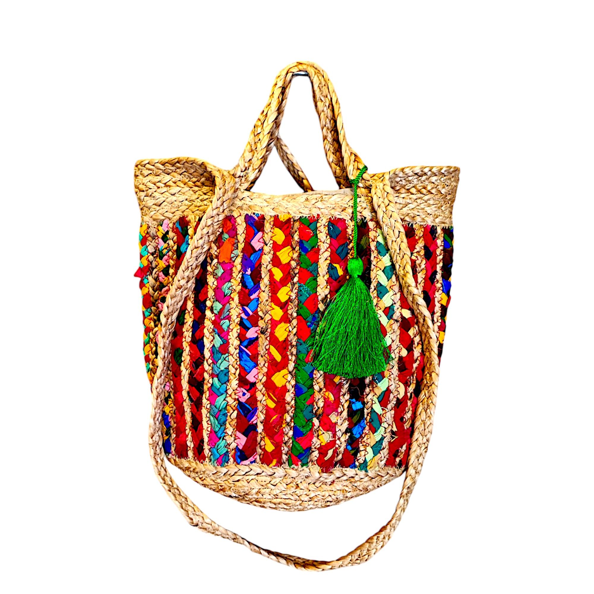 Shopper jute Sari 2 Asas 30x35 Cm