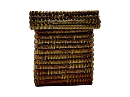 Caja Cuadrada De palma P