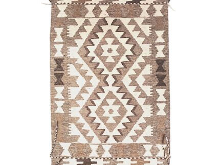 Alfombra Kilim Maimana Gris 0,61x0,93 M