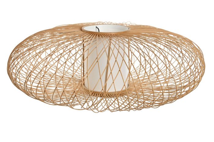 Lampara bambú Poliester