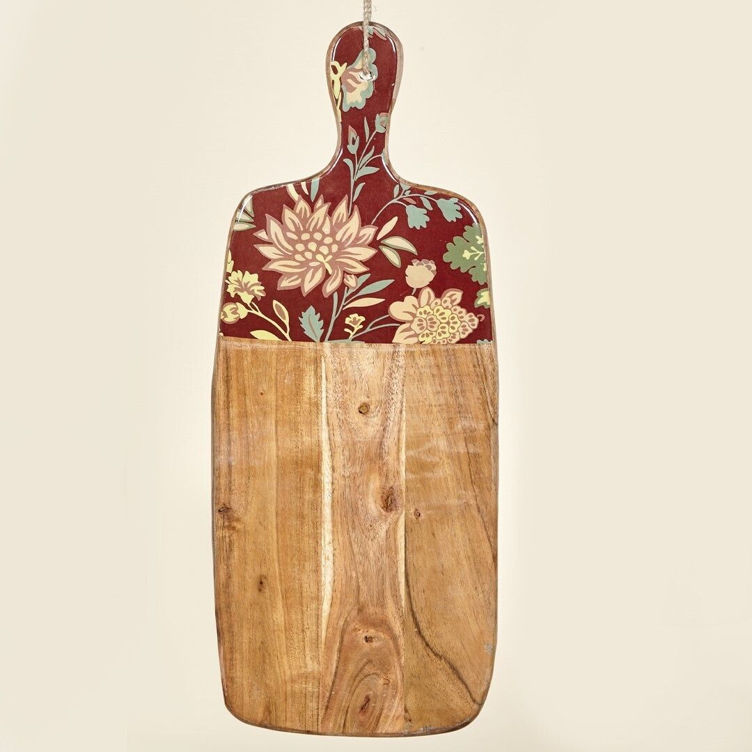 Tabla Cortar Burdeos