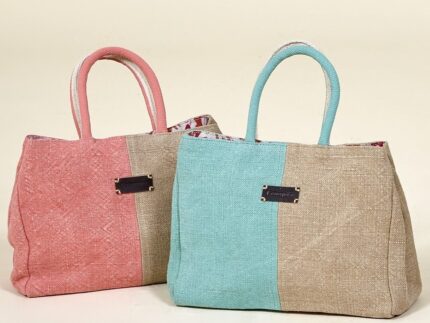 Bolsa St.remy Turqesa Y Natural