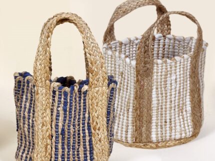 Bolso yute Indigo