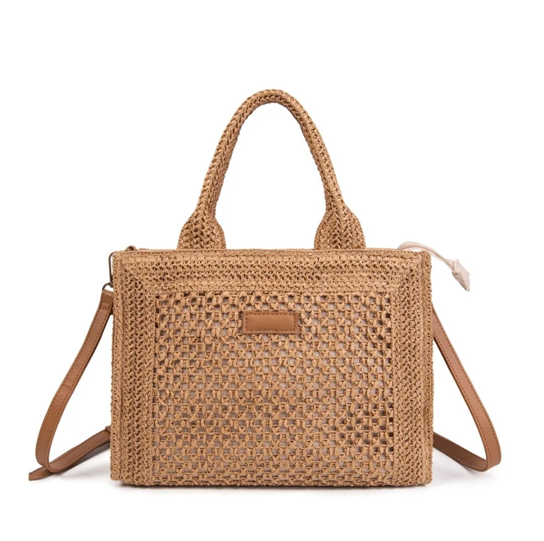 BOLSO TOTE RAFIA