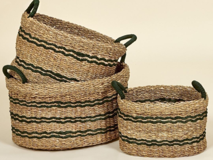 Cestas 38x25xh20 oval+asa Azl