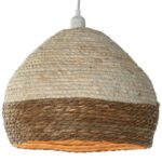 Lampara fibra natural