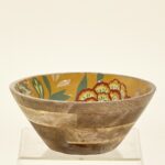 Bol  madera Mostaza Ø30xh12