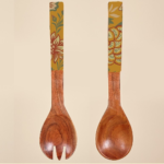 Cubiertos Ensaladera Mostaza S/2