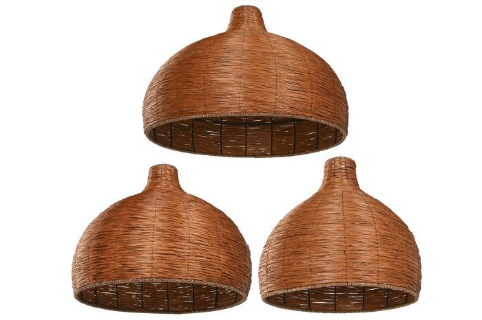 Lampara fibra natural - Imagen 1