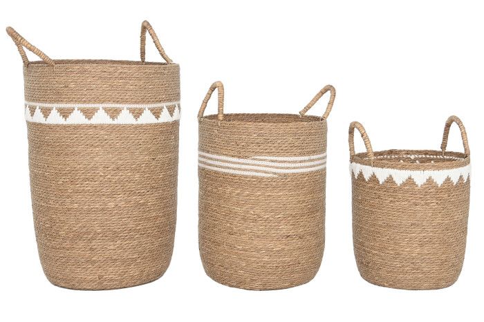 Cesto seagras algodón G