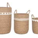 Cesto seagrass algodón M