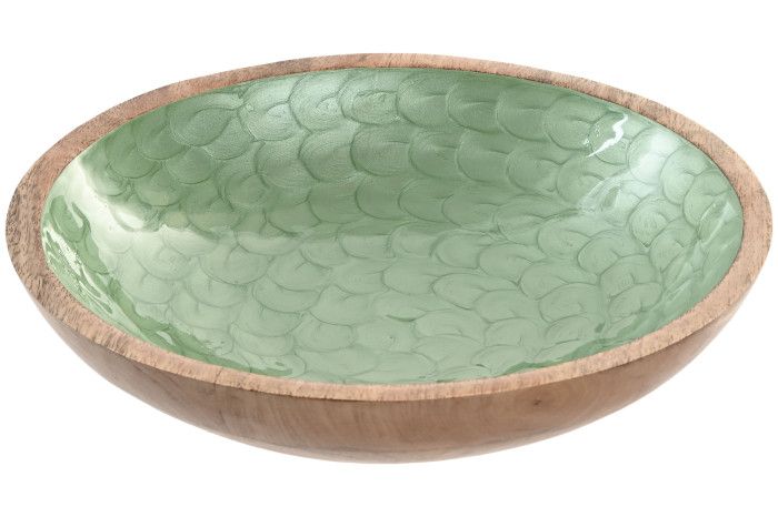 Bol lacado verde