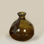 Jarron oval Verde Oliva 18cm