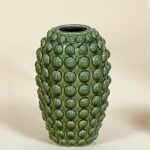 Jarron ceramica Terreno Mil Bolas Verde