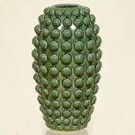 Jarron ceramica Terreno Mil Bolas Verde