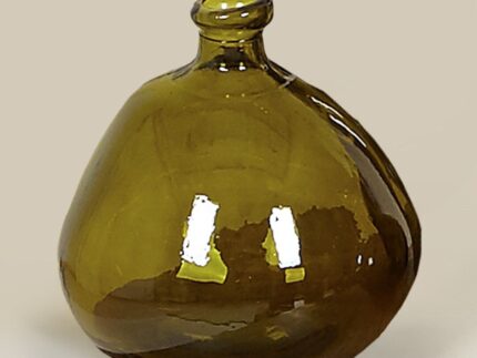 Jarron oval Verde Oliva 23cm