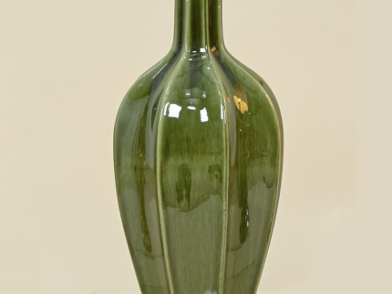 Lampara S/mesa ceramica Terreno Verde