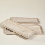 Bandeja de madera.