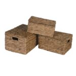 Caja con tapa de enea M