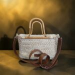 Capazo con asa bambu