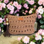 Bandolera algodón marron