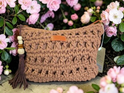 Bandolera algodón marron