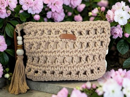 Bandolera algodón natural