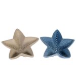 Estrella ceramica azul G