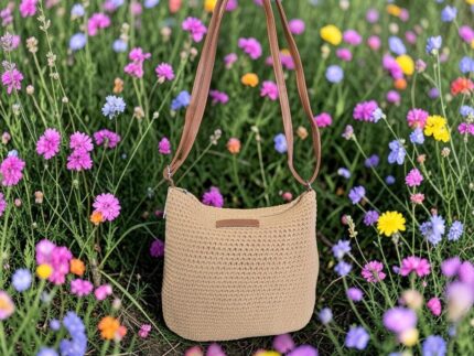 Bandolera algodón natural