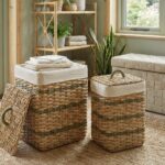 Ropero fibr. nat. verde