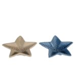 Estrella ceramica azul P