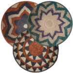 Cesta de mimbre frutero XXL 70x20cm