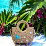 Bolso rafia mar