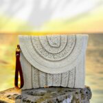 Cartera de mano rafia Bg