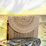 Cartera de mano rafia Nt
